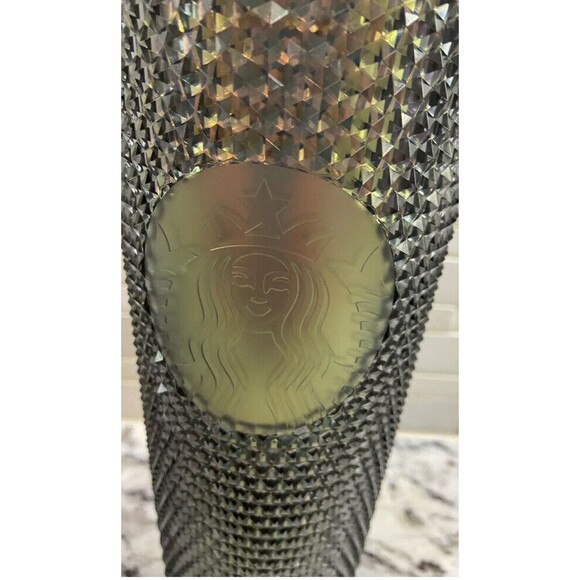 Starbucks Fall 2020 Grande Iridescent Studded Tumbler, 16oz - Black - Picture 4 of 4